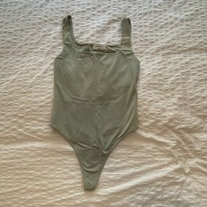 Aritiza x Babaton Sage Green Bodysuit